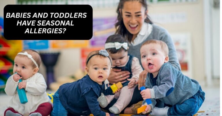 toddlers have seasonal allergies