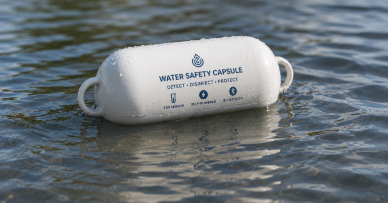 Portable water purifier needs no power or chemicals