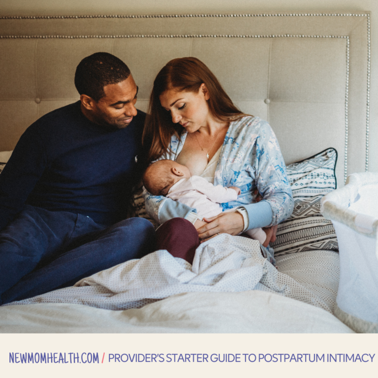 Provider's Starter Guide to Postpartum Intimacy