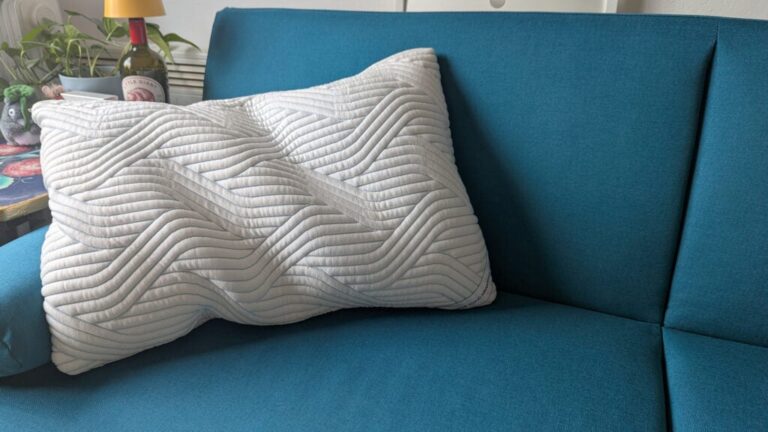 Tempur Cloud SmartCool Pillow review: A hefty memory foam pillow