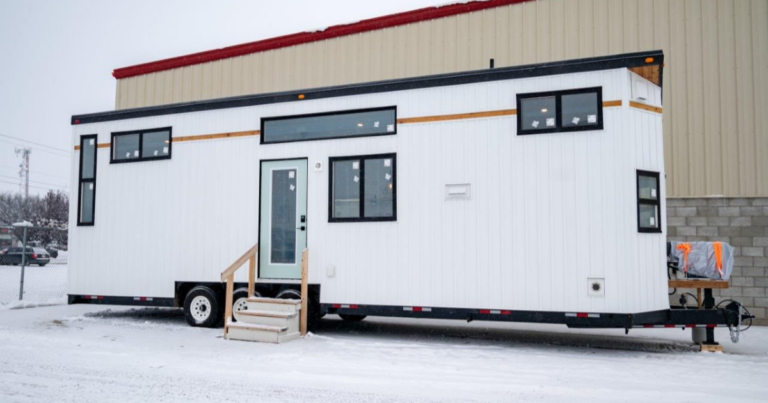 Towable tiny house fits everyday comforts within a compact footprint