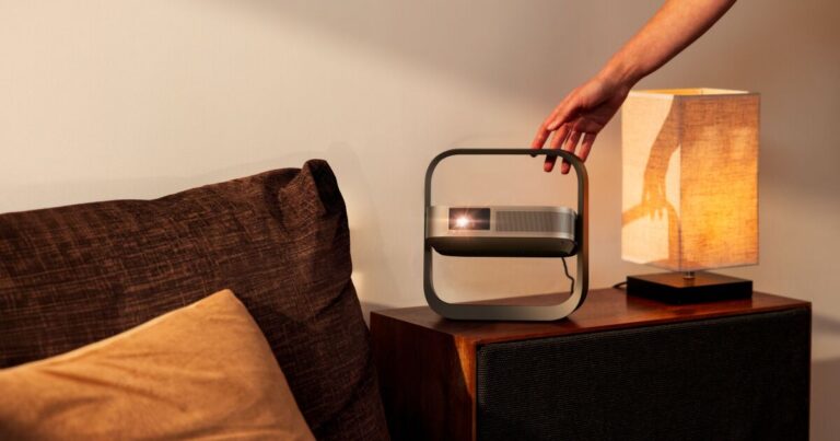 XGIMI Elfin Flip 4K projector offers premium viewing