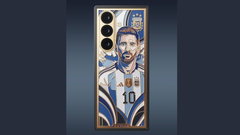 You'd have to be a fool to pay $13,000 for this hideous Messi-themed Galaxy Z Fold 8