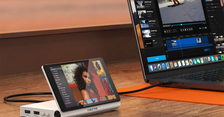 Cabletime ScreenDock adds versatile second screen