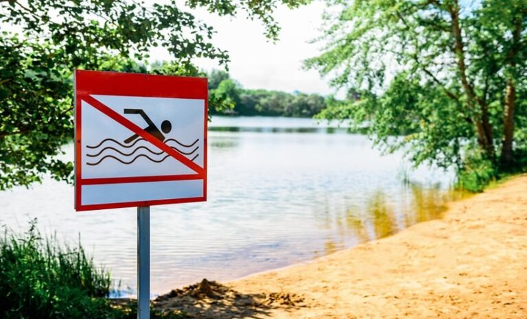 brain eating ameoba no swimming