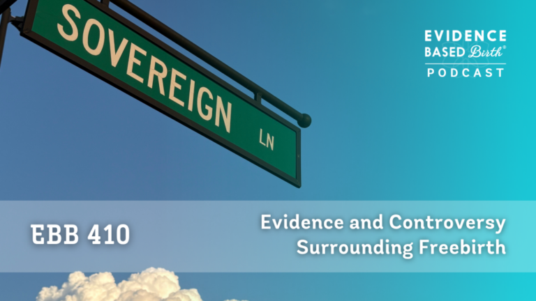 EBB 410 - Evidence and Controversy Surrounding Freebirth